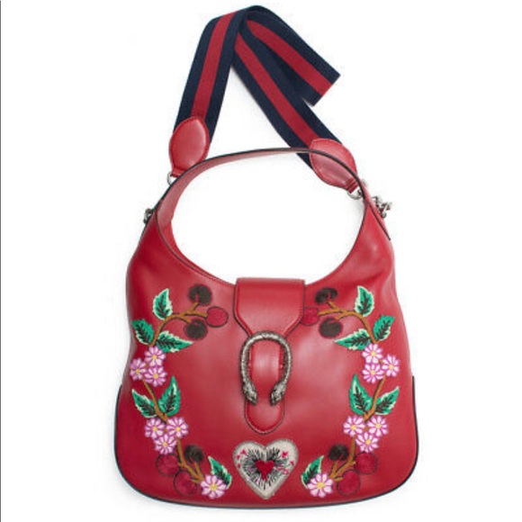Gucci Dionysus Embroidery Leather Cherry Blossoms - Picture 2 of 5